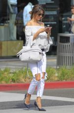 ALESSANDRA AMBROSIO Out Shopping in Beverly Hills
