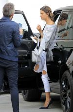 ALESSANDRA AMBROSIO Out Shopping in Beverly Hills