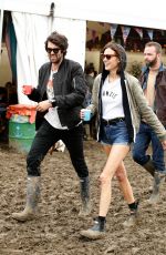 ALEXA CHUNG at 2016 Glastonbury Festival at Worthy Farm in Somerset 06/26/2016