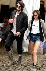 ALEXA CHUNG at 2016 Glastonbury Festival at Worthy Farm in Somerset 06/26/2016