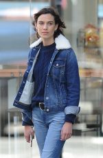 ALEXA CHUNG on the Set of a Commercial in New York 06/09/2016