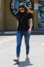 ALEXANDRA DADDARIO Leaves Earth Bar in Los Angeles 06/08/2016