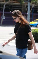 ALEXANDRA DADDARIO Leaves Earth Bar in Los Angeles 06/08/2016