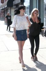 ALI LOHAN Out and About in West Hollywood 05/28/2016