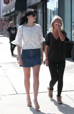 ALI LOHAN Out and About in West Hollywood 05/28/2016