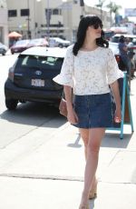 ALI LOHAN Out and About in West Hollywood 05/28/2016