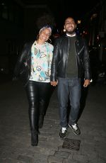 ALICIA KEYS Leaves Novikov Restaurant in London 06/01/2016