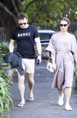 ALICIA VIKANDER and Michael Fassbender Leaves Chiswick Restaurant in Sydney 06/09/2016