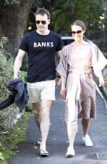 ALICIA VIKANDER and Michael Fassbender Leaves Chiswick Restaurant in Sydney 06/09/2016