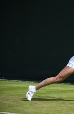 ALIZE CORNET at 1st Round at Wimbledon Tennis Championships in London 06/27/2016