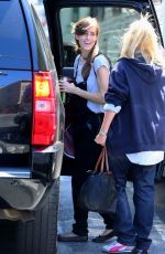 ALLISON WILLIAMS on the Set of 