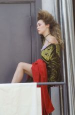 ALYCIA DEBNAM-CAREY on the Set of a Photoshoot in Los Angeles 06/21/2016
