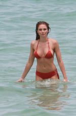 ALYSSA JULYA SMITH in Bikini on the Beach in Miami 06/18/2016