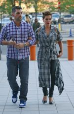 ALYSSA MILANO Arrives at Beyonce