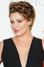 ALYSSA MILANO at Trevorlive in New York 06/13/2016