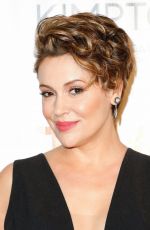 ALYSSA MILANO at Trevorlive in New York 06/13/2016