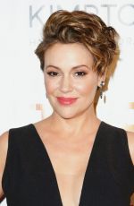 ALYSSA MILANO at Trevorlive in New York 06/13/2016