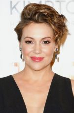 ALYSSA MILANO at Trevorlive in New York 06/13/2016