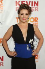 ALYSSA MILANO at Trevorlive in New York 06/13/2016