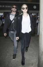 AMANDA SEYFRIED at LAX Airport in Los Angeles 06/25/2016