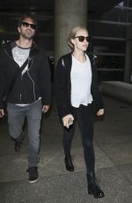 AMANDA SEYFRIED at LAX Airport in Los Angeles 06/25/2016