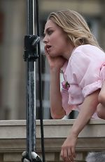 AMANDA SEYFRIED on the Set of a Photoshoot in Paris 06/22/2016
