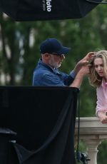 AMANDA SEYFRIED on the Set of a Photoshoot in Paris 06/22/2016