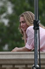 AMANDA SEYFRIED on the Set of a Photoshoot in Paris 06/22/2016