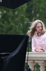 AMANDA SEYFRIED on the Set of a Photoshoot in Paris 06/22/2016