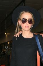 AMBER HEARD at Los Angeles International Airport 06/22/2016