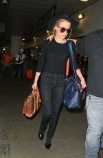 AMBER HEARD at Los Angeles International Airport 06/22/2016