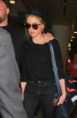 AMBER HEARD at Los Angeles International Airport 06/22/2016