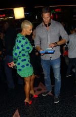 AMBER ROSE on the Set of \Amber Rose Show