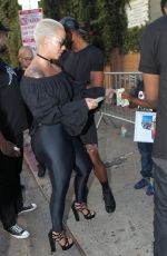 AMBER ROSE Out and About in Hollywood 06/05/2016