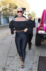 AMBER ROSE Out and About in Hollywood 06/05/2016