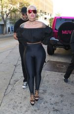 AMBER ROSE Out and About in Hollywood 06/05/2016