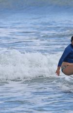 AMERICA FERRERA in Bikini on Vacation in Hawaii 06/23/2016