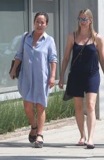 AMY SMART Out and About in Los Angeles 06/20/2016