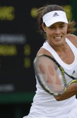 ANA IVANOVIC at 1st Round at Wimbledon Tennis Championships in London 06/27/2016