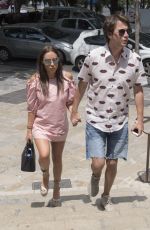 ANAY POPOVSKY Out in Palma De Mallorca 06/15/2015