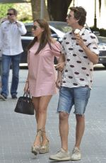 ANAY POPOVSKY Out in Palma De Mallorca 06/15/2015