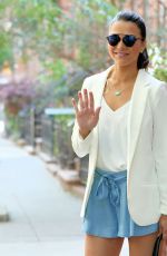 ANDI DORFMAN in Short Skirt Out in New York 06/29/2016