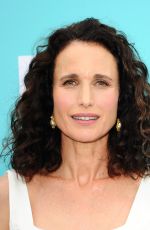 ANDIE MACDOWELL at Heal the Bay’s Annual Bring Back the Beach Gala in Santa Monica 06/09/2016