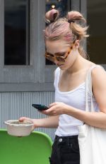 ANNASOPHIA ROBB Out and About in New York 06/29/2016