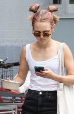 ANNASOPHIA ROBB Out and About in New York 06/29/2016