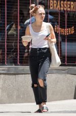 ANNASOPHIA ROBB Out and About in New York 06/29/2016