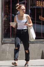 ANNASOPHIA ROBB Out and About in New York 06/29/2016