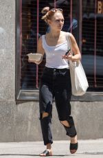 ANNASOPHIA ROBB Out and About in New York 06/29/2016