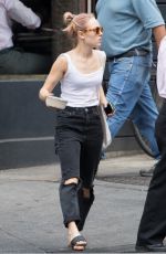 ANNASOPHIA ROBB Out and About in New York 06/29/2016