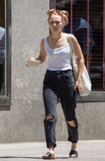 ANNASOPHIA ROBB Out and About in New York 06/29/2016